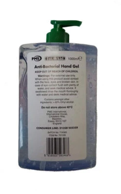 HAND SANITISER IN PUMP TOP BOTTLE SANITIZER 1000ML 60% -Outwell Zone image e436291d 7c15 4294 a4f1 416071019353