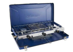 Campingaz Camping Chef Folding Double Burner And Grill -Outwell Zone image f17051e1 e607 460f 8ad3 e87688714ba4