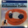 Extension Cable 10mt Round Three Pin -Outwell Zone image fa566afe 9423 4368 84c4 acc6dfc7ba65