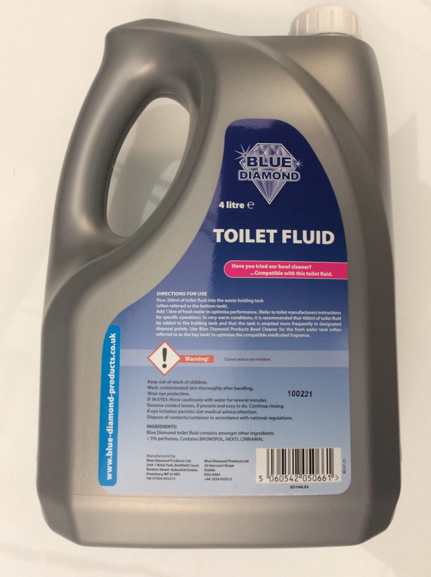 Toilet Fluid 4lt For Waste - Bottom Tank Chemical 4 Toilet Fluid 4lt For Waste - Bottom Tank Chemical - Image 2