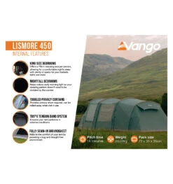 Vango Lismore 450 Tent Package 2024 -Outwell Zone lismore 450 package 2 223a7f51 f5e3 4dad 8557 f6181f043fcf