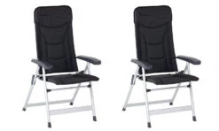 Isabella Loke Tall Chair Dark Grey X TWO