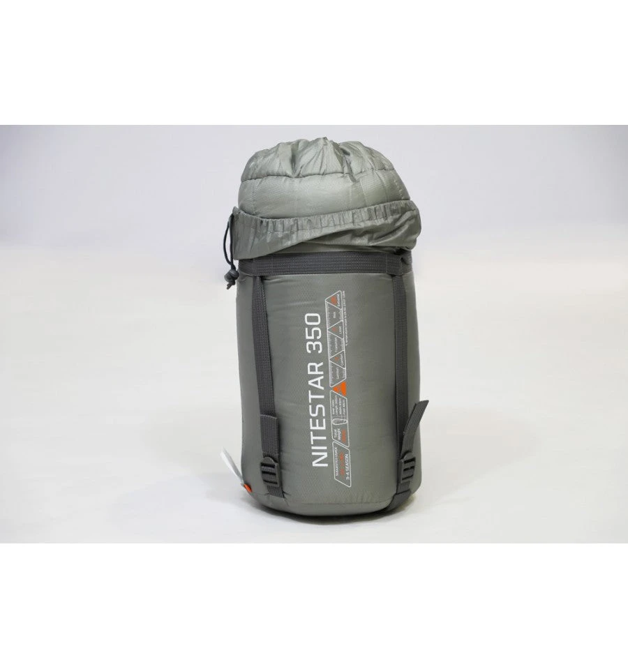 Vango Nitestar Alpha 350 Sleeping Bag Fog 6 Vango Nitestar Alpha 350 Sleeping Bag Fog - Image 4