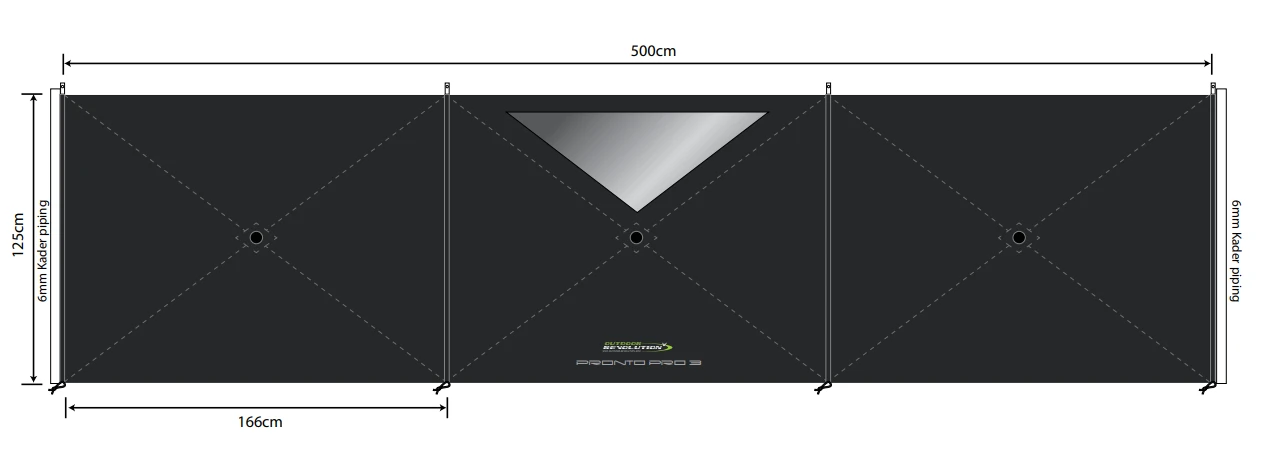 Outdoor Revolution Pronto Pro 3 Panel Windbreak 4 Outdoor Revolution Pronto Pro 3 Panel Windbreak - Image 2